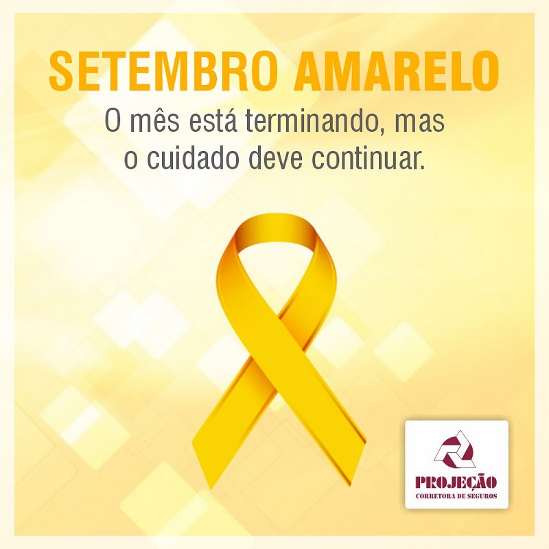 Setembro Amarelo: O mês está terminando, mas o cuidado deve continuar