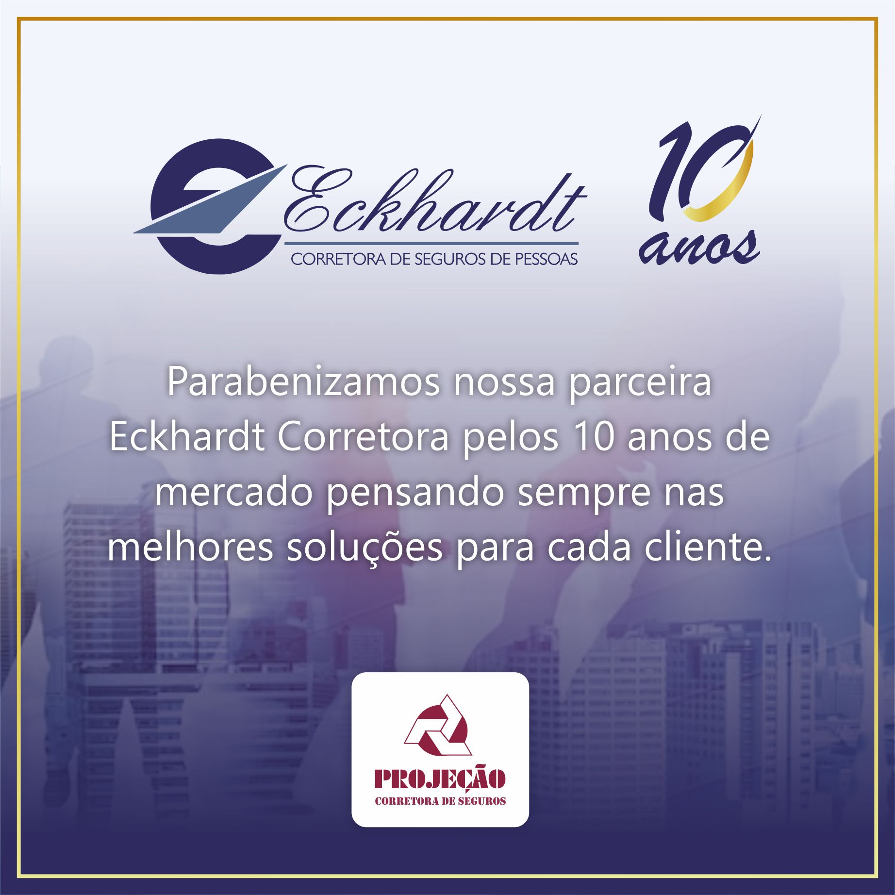 Eckhardt 10 anos